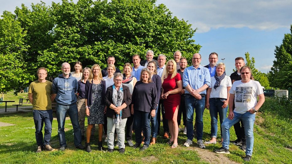 Mitglieder der Lokalen Aktionsgruppe und Gäste der 10. LAG-Sitzung am 20.05.2025 Mitglieder der Lokalen Aktionsgruppe und Gäste der 10. LAG-Sitzung am 20.05.2025